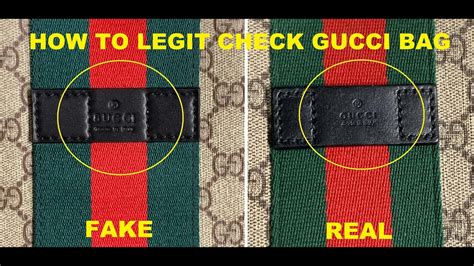 anello gucci falso|how to check Gucci handbags.